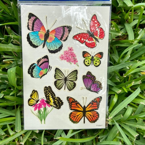 Y2K Temporary Butterfly Tattoos 🦋 - Picture 7 of 7